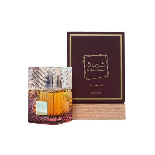 Khamrah Dukhan by Lattafa Eau de Parfum – 100ML (Unisex)